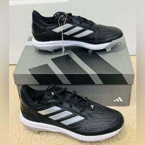 NWB Adidas  Women's adizero PureHustle 3 Metal Fastpitch Softball Cleats Sz 9